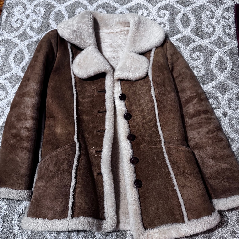 Vintage Shearling Coat
